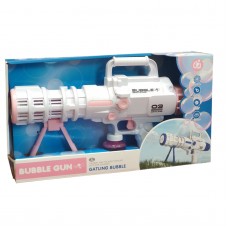 Базука с мыльными пузырями Bazooka Bubble Gun Розовый