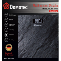 Электронные напольные весы Domotec R 10000 до 180 кг с LED-дисплеем и термометром