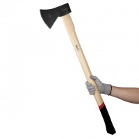 Топор 1600г, ручка пекан INTERTOOL HT-0271