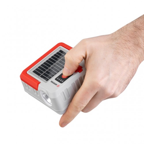 Фонарь для кемпинга, 1LED+28SMD, PowerBank INTERTOOL LB-0216