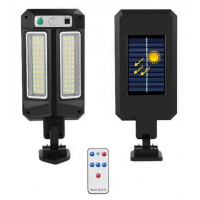 Уличный фонарь CB-Q6-2LED на солнечной батарее с датчиком движения и пультом