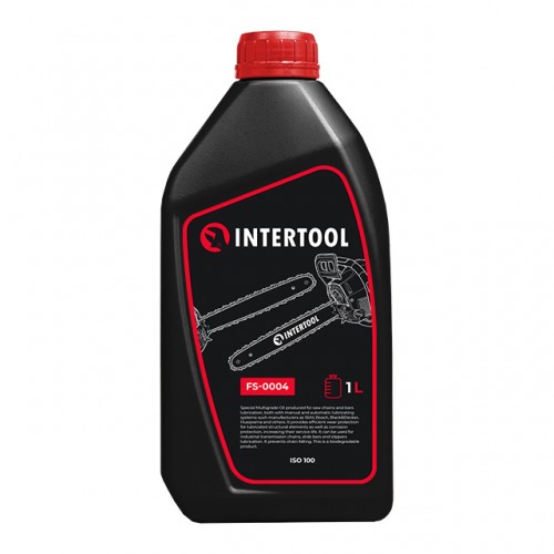 Масло для цепей и пил, 1 л INTERTOOL FS-0004