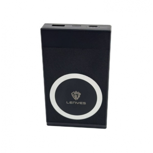 Внешний аккумулятор LENYES PW017D 10000 mAh с MagSafe, беспроводной зарядкой 15W и быстрой зарядкой 22.5W