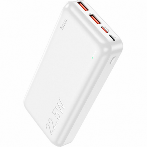 Внешний аккумулятор Power bank  HOCO J101A Astute 22.5W 20000mAh PD22,5W+QC3.0 батарея Белый