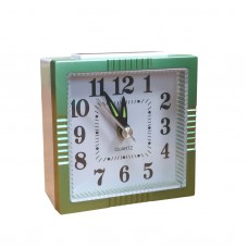 Настольные часы-будильник с подсветкой кварцевые XD-794 Зелёный