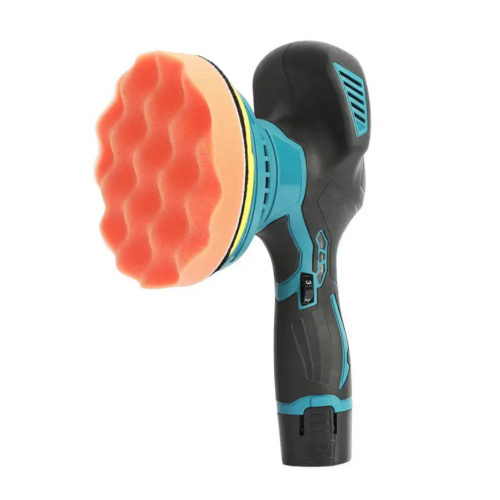 Полировальная аккумуляторная машинка Waxing Polisher YK49 с насадками 2 аккумулятора