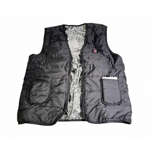 Жилет с подогревом от USB 3 режима Черный (53294)