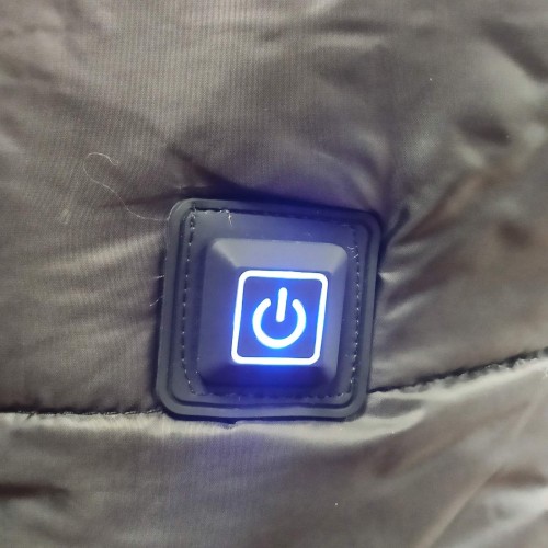 Жилет с подогревом от USB 3 режима Черный (53294)