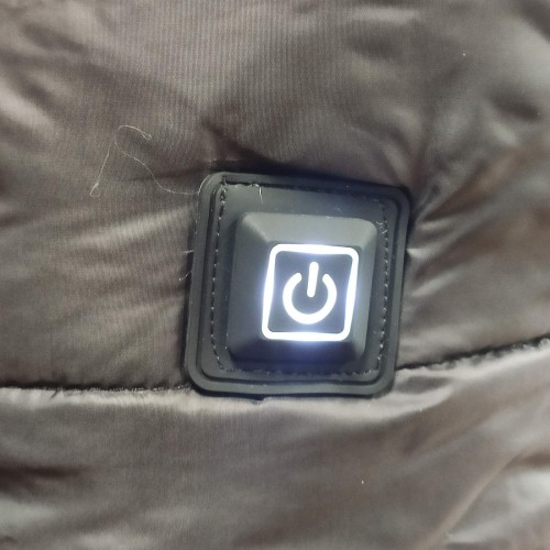 Жилет с подогревом от USB 3 режима Черный (53294)