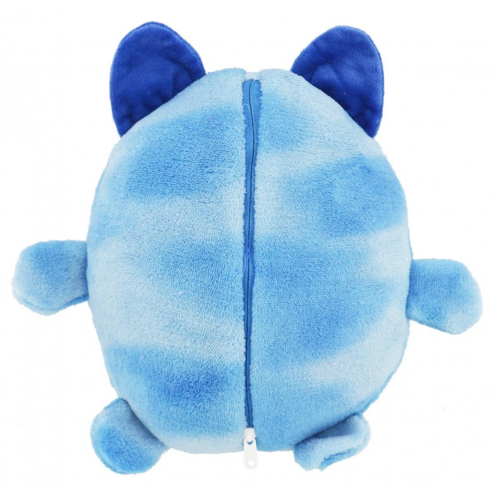 Детская игрушка-толстовка плед трансформер с капюшоном и рукавами 2 в 1 Huggle Pets Hoodie Синий