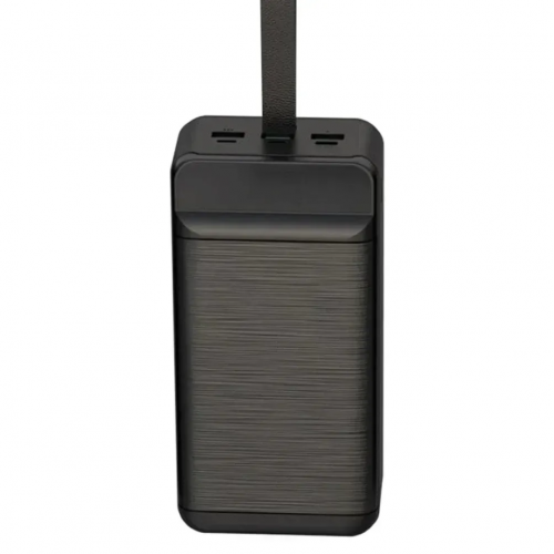 Внешний аккумулятор Power bank XO PR160 80000mAh PD22,5W + быстрая зарядка батарея зарядка Черный