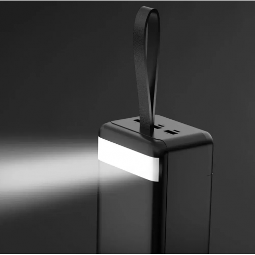 Внешний аккумулятор Power bank XO PR160 80000mAh PD22,5W + быстрая зарядка батарея зарядка Черный