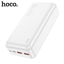 Внешний аккумулятор Power bank  HOCO J101B Astute 22.5W 30000mAh PD22,2W+QC3.0 батарея быстрая зарядка Белый