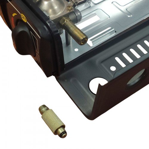 Туристическая портативная газовая плита горелка Portable Gas Stove Max с переходником