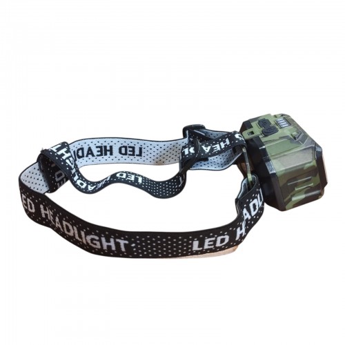 Фонарь налобный HX-M816-2COB есть красный свет Камуфляж фонарик