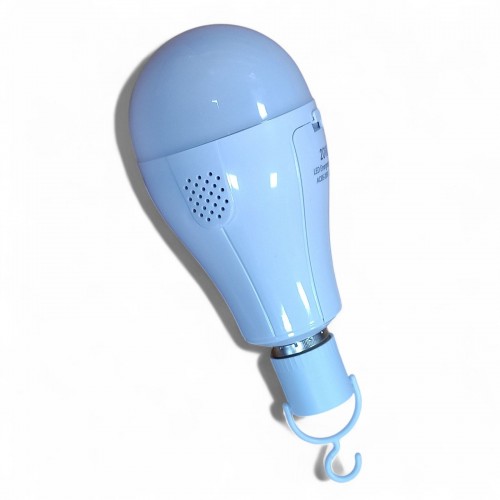 Светодиодная лампочка с аккумулятором автономная аварийная лампа 20W E27 1 режим свечения 8442 с патроном