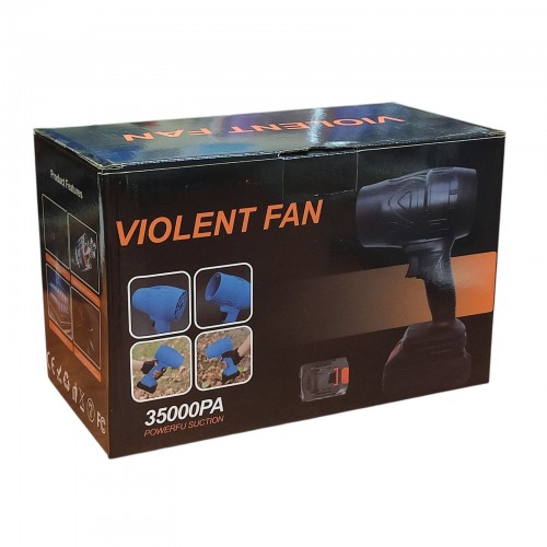 Мощный автомобильный турбо фен Бытовой скоростной вентилятор Violent Fun