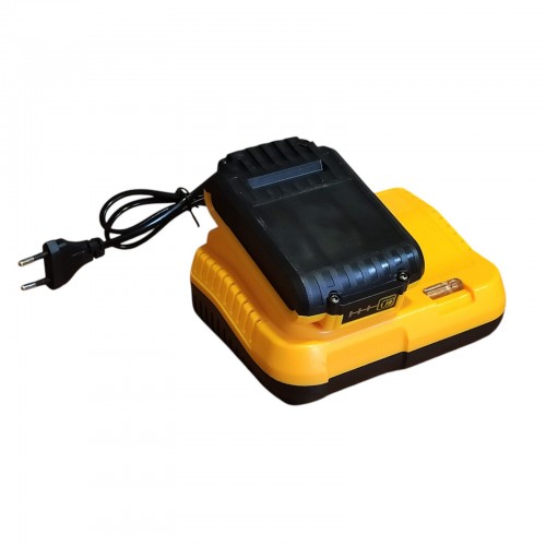 Аккумуляторный шуруповерт 24v набор слесарного инструмента в кейсе DW24 2 АКБ Желтый