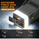 Внешний аккумулятор Power bank LENYES PX492D 40000 mAh, PD22,5W + быстрая зарядка с RGB подсветкой Черный