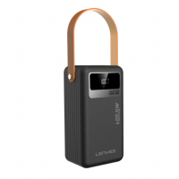 Внешний аккумулятор Power bank LENYES PX691D, PD22,5W + быстрая зарядка батарея зарядка Черный
