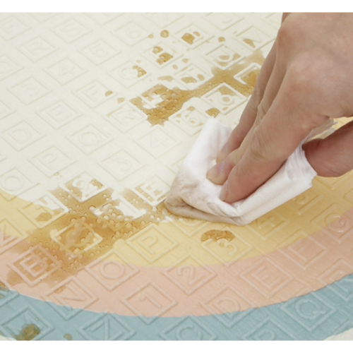 Детский складной двухсторонний термо коврик, размер 200x175x0.8 см (53339)