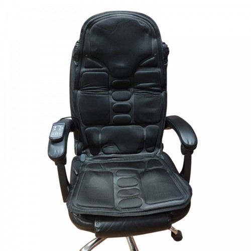 Массажная накидка на кресло 8 режимов ROBOTIC CUSHION MASSAGE Матрас + Пульт управления