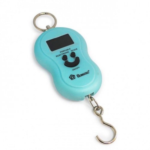 Весы ручные кантер электронные до 50 кг безмен Domotec MS-601 Синий