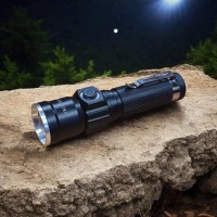 Тактический фонарь PLD-1812-T6 с красным светом 3 режима 1х18650, З/У USB -Type C