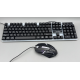 Проводная клавиатура с подсветкой + мышка XSTRIKE X-1014 RGB USB с подсветкой