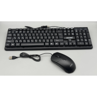 Проводная клавиатура + мышка XSTRIKE X-1012 USB OFFICE