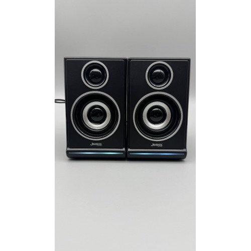 Колонки для ПК компьютера JEDEL S-578 RGB Чёрные