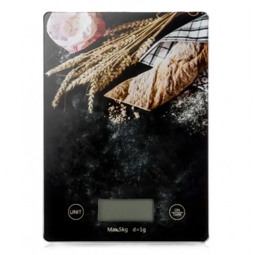 Весы кухонные электронные Domotec MS-10004 до 5 кг Черные