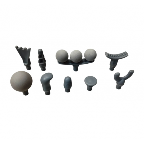 Массажер Fascial Gun, Портативный массажный пистолет LM-130 с турборежимом Черный