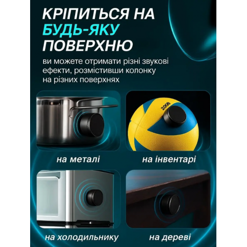 Виброколонка беспроводная Hummingbird Mini, Bluetooth 5.3, TWS, 3W, Черная