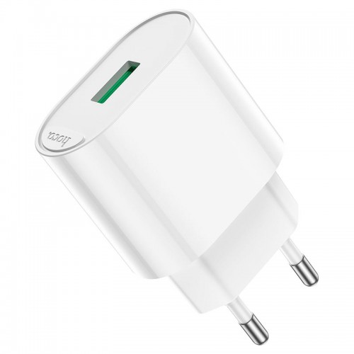 Зарядное устройство HOCO C109A Fighter QC3.0 18W Белый