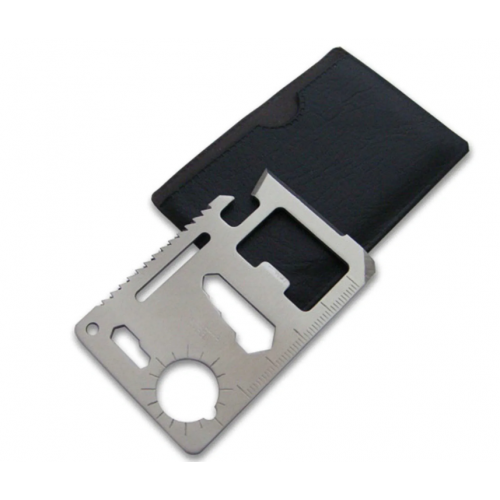 Кредитка мультитул (11 в 1) Нож – кредитная карта, многофункциональный