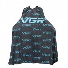Накидка VGR, пеньюар парикмахерский для стрижки волос, многоразовый