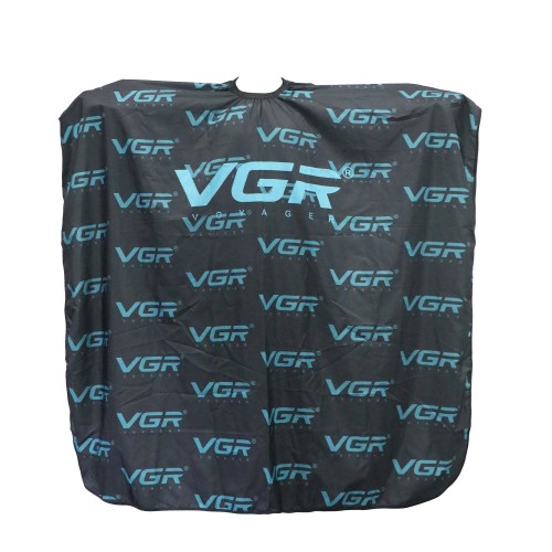 Накидка VGR, пеньюар парикмахерский для стрижки волос, многоразовый