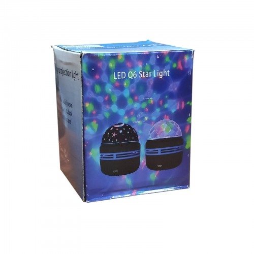 Ночник-проектор Магический шар Led Mini Magic Ball, светодиодный проектор диско шар RGB