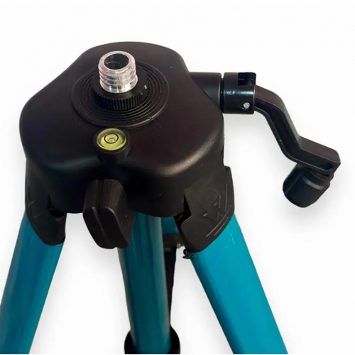 Штатив для лазерного уровня 44-120см, резьба 5/8" / Тренога для уровня / Штатив для лазерного нивелира