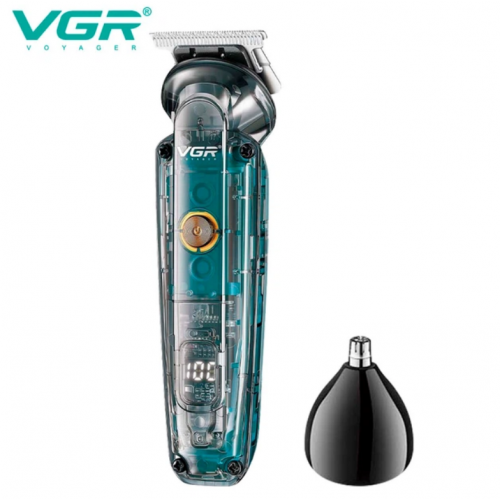 Беспроводной триммер для волос с 5 насадками и USB, VGR V949 / Мужской триммер