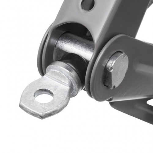 Домкрат механический ромбовидный, 1,5 т, с трещоткой, резиновый упор, 90-370 мм INTERTOOL GT0183