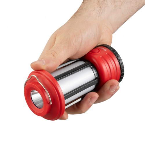 Фонарь для кемпинга подвесной 1 LED + 8 SMD INTERTOOL LB-0210