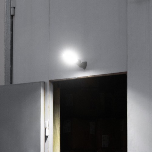 Светильник аккумуляторный настенный 6 COB, уличный, солнечная панель, датчик движения INTERTOOL LB-0115