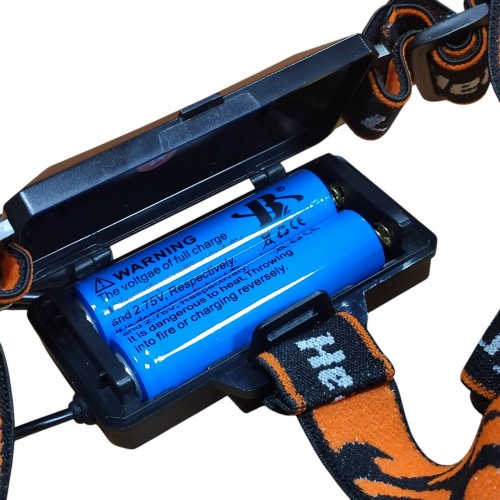 Налобный фонарт BL POLICE 2199 T6 фонарик зарядка USB