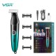 Бритва-триммер для стрижки бороды и усов VGR V-339, 4 насадки, водонепроницаемая