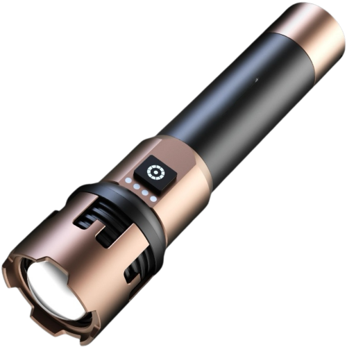 Фонарь ручной A70-GT, 1x26800, Power Bank, ЗУ Type-C, zoom фонарик