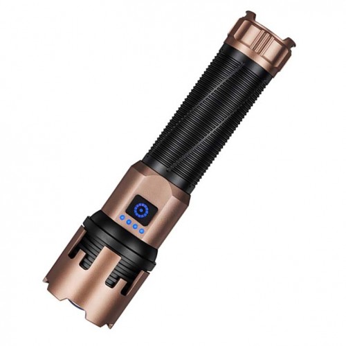 Фонарь ручной A70-GT, 1x26800, Power Bank, ЗУ Type-C, zoom фонарик