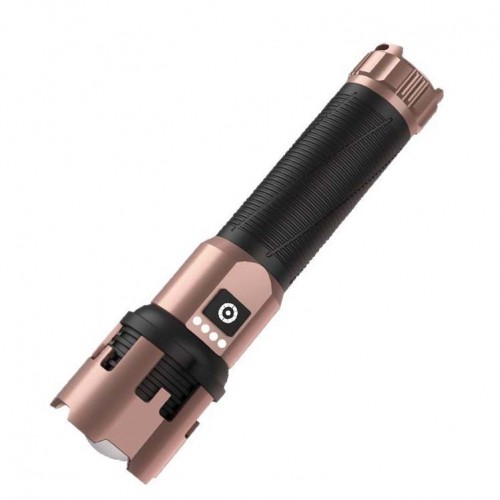 Фонарь ручной A70-GT, 1x26800, Power Bank, ЗУ Type-C, zoom фонарик
