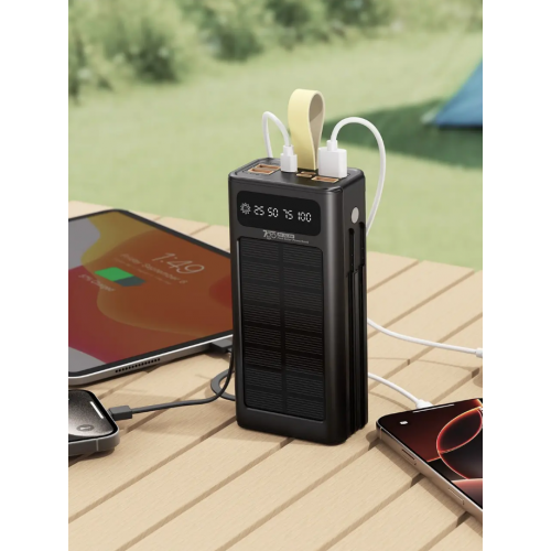 Внешний аккумулятор Power bank 7GO GPW-09 30000mAh PD22,2W+QC3.0 батарея быстрая зарядка Чёрный
